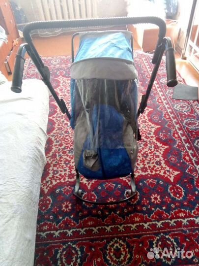 Детские санки с колесами