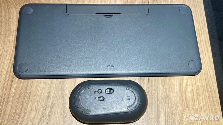 Беспроводная клавиатура и мышь logitech