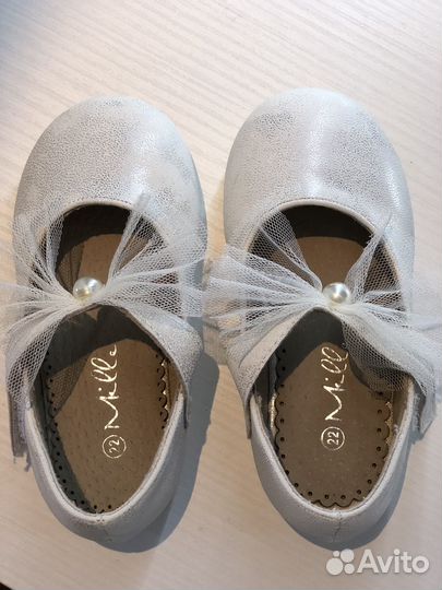 Туфли для девочки 22 размер