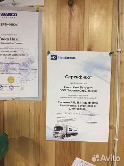 Wabco, knorr диагностика сканер пневмо системы