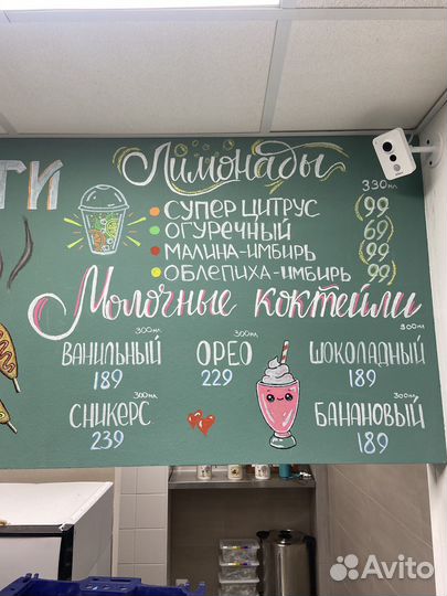 Роспись стен и меловых досок