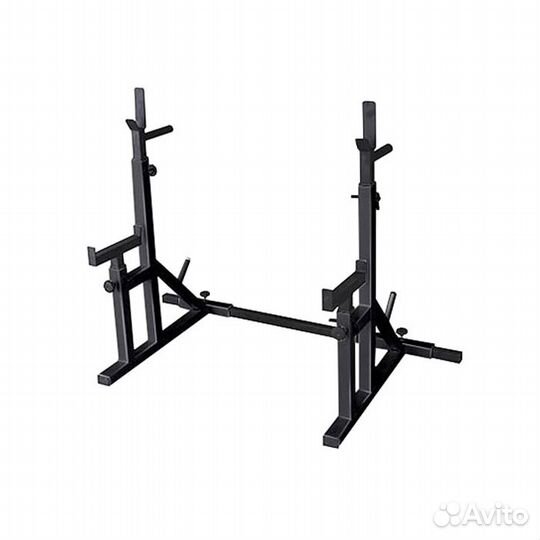 Комплект скамья 350 и стойки жима со страховкой