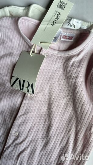 Новый набор слипов Zara 9/12 мес 74/80 см