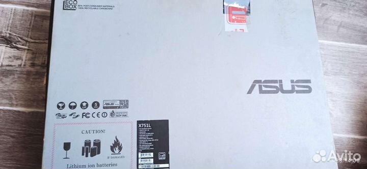 Игровой ноутбук asus