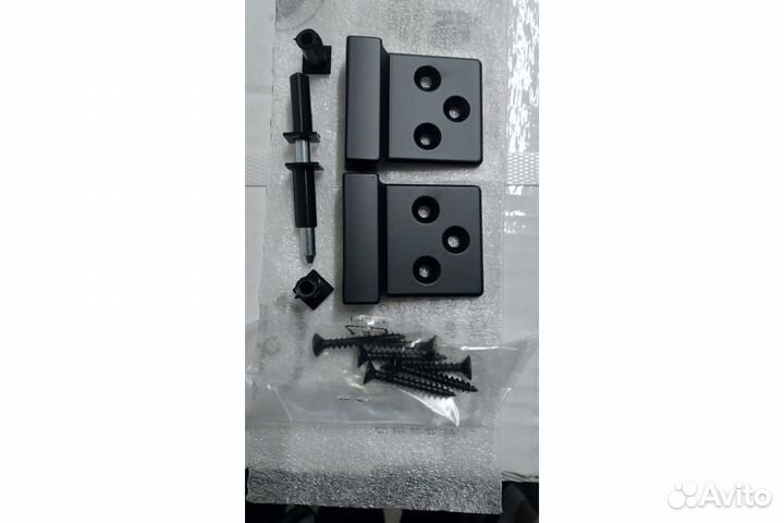 Карточные петли morelli CH-S 85x82 B, черные, 2 шт