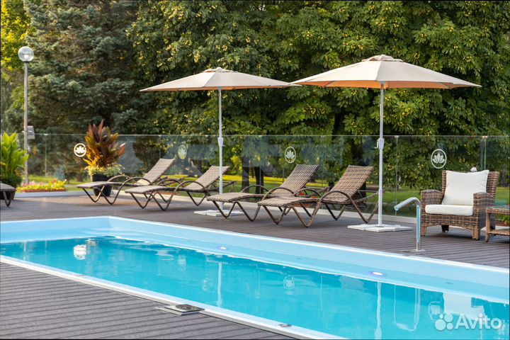 Композитный бассейн Ривьера 800 ecoline