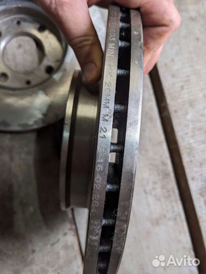 Диски тормозные ferodo ddf1603