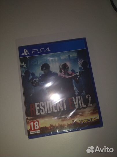 Resident Evil 2 Remake для PS4 новый диск в пленке