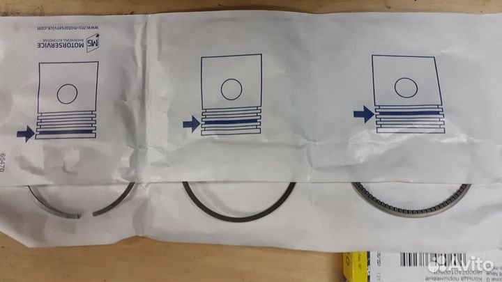 Кольца поршневые opel corsa