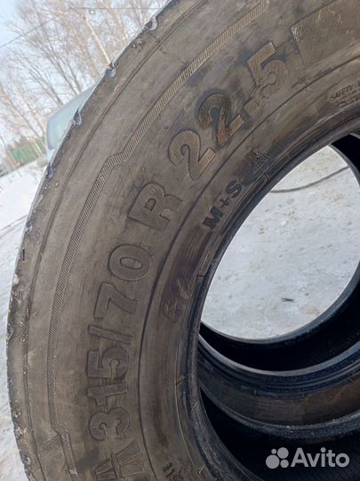 Шины Continental 315/70 r22.5