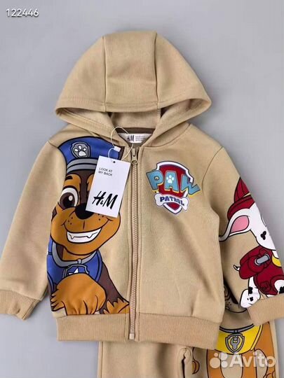 Костюм детский на флисе 92 98 110 116