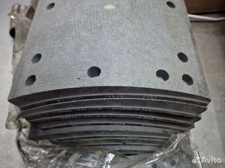 Накладки тормозные ROR SAF