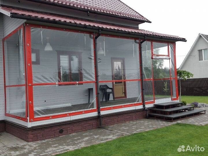 Гибкие мягкие окна-плёнка пвх