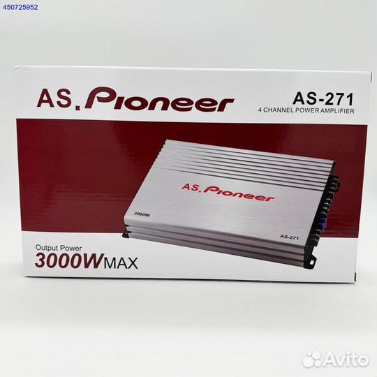 Усилитель четырехканальный Pioneer 3000W