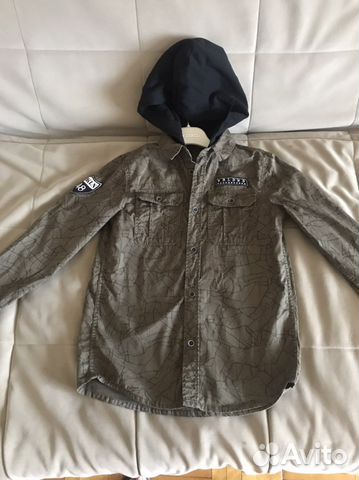 Рубашка с капюшоном H&M