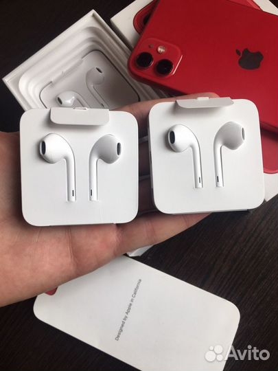 Наушники apple проводные lightning