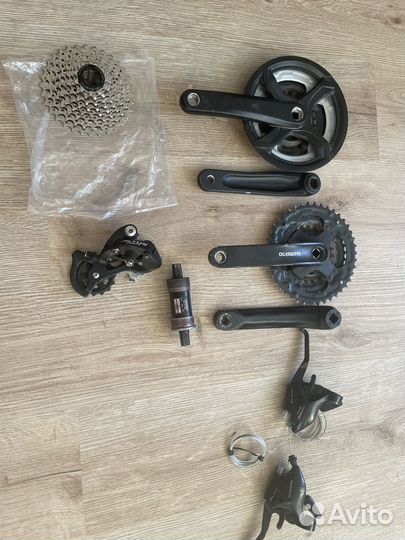 Шатуны и запчасти велосипедные