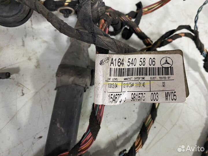 Электропроводка дверей Mercedes W164
