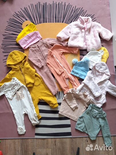 Детские вещи пакетом для девочек