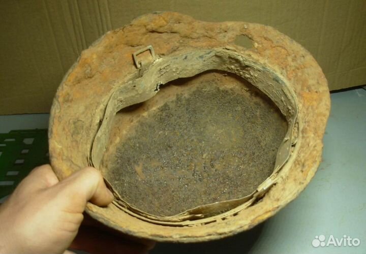 Каска немецкая Шлем Германия 1941 Оригин 64 размер