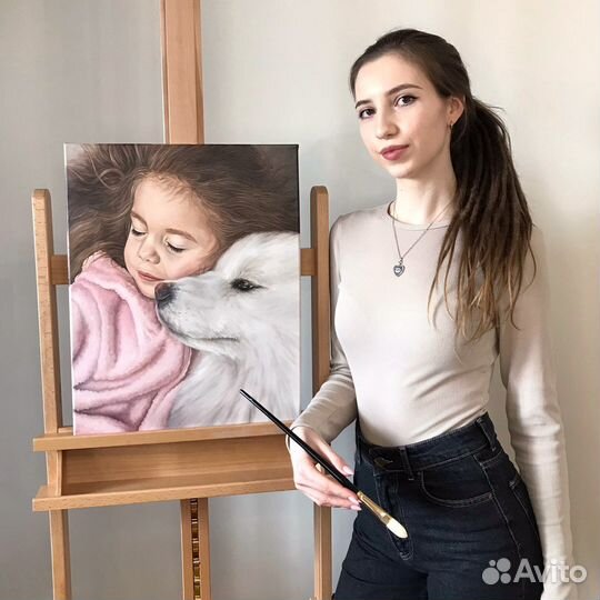 Портрет домашнего животного по фото