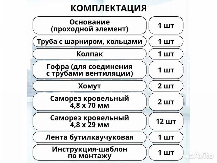 Вентиляционная труба для плоской кровли ral6005