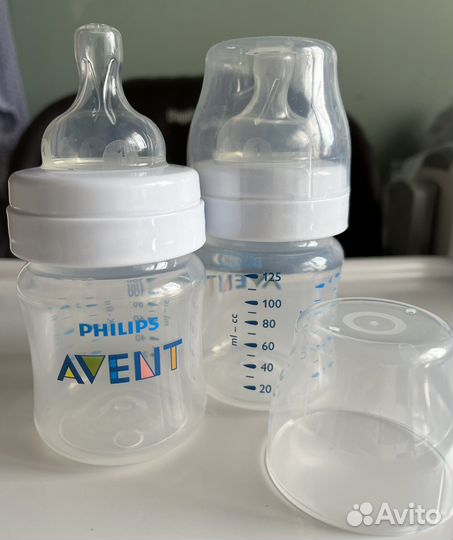 Бутылочки avent новые 0+ антиколик