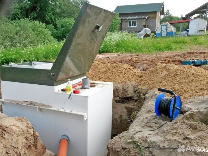 Септик эко Альфа 3 без откачки