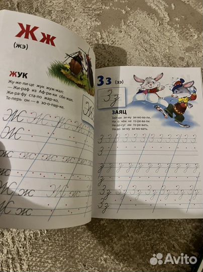 Книга «Развитие речи» и пропись для дошкольников