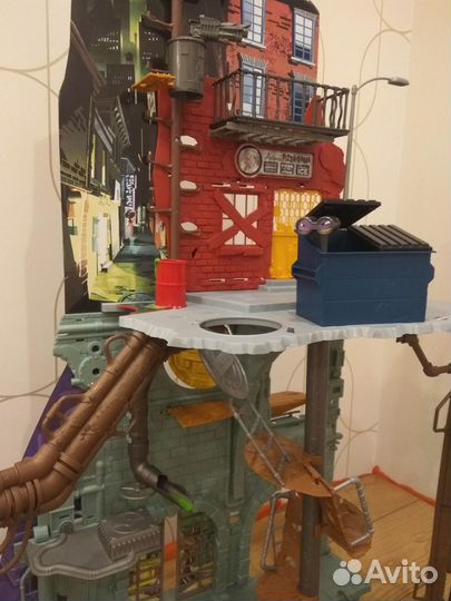 Секретная база черепашек-ниндзя