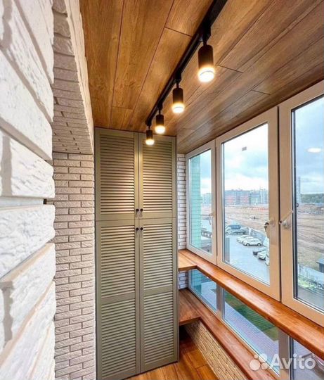 Остекление и отделка балконов