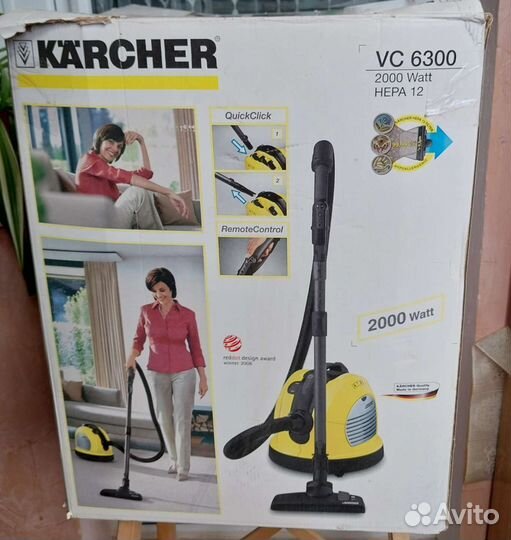 Пылесос Karcher VC 6300. На запчасти