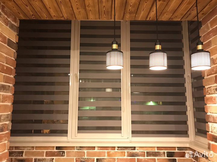 Жалюзи рулонные зебра