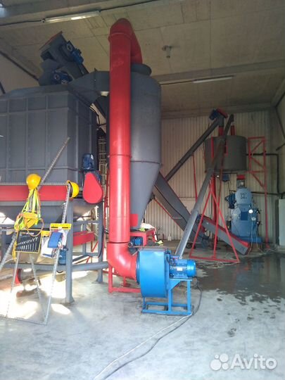 Линия гранулирования целлюлозной добавки щма для з