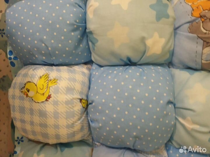 Бортики в кроватку новые