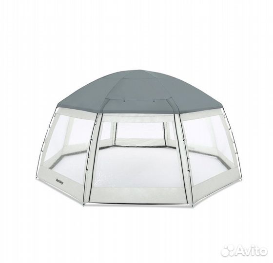 Шатер 600х600см палатка для бассейна Bestway 58612