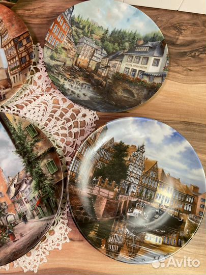 Коллекционные тарелки фарфор винтаж Германия