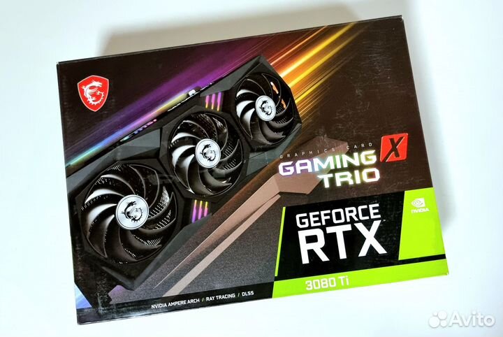 MSI GeForce RTX 3080 Ti Gaming X Trio 12Gb (Новая)