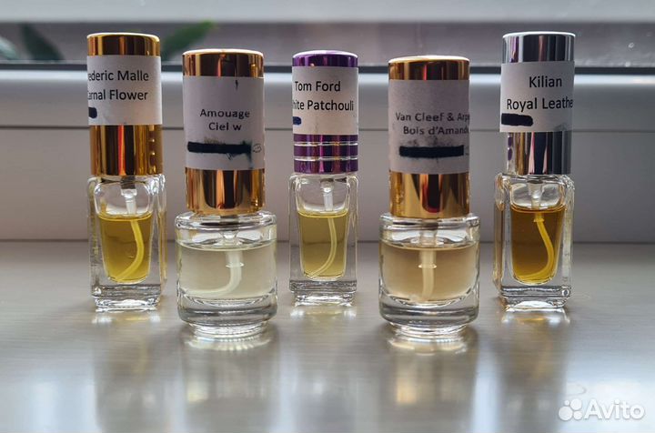 Отливанты парфюмерии люкс, ниша. Оригинал