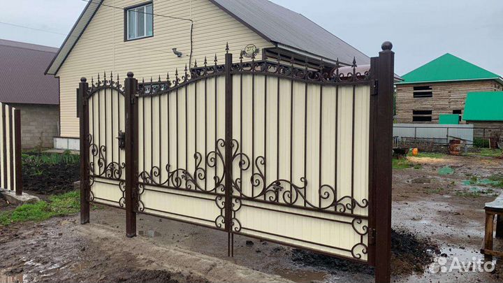 Кованые ворота и калитки