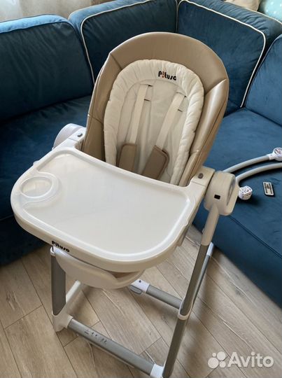 Стульчик для кормления и качели 3 в 1 pituso