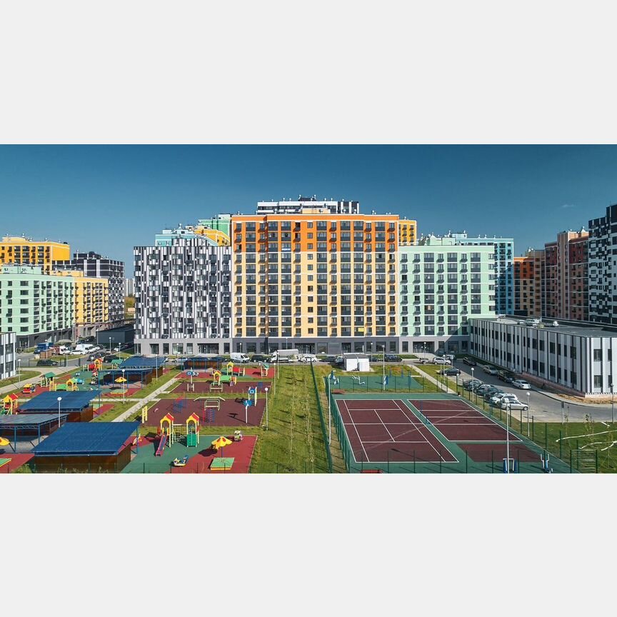 3-к. квартира, 60,5 м², 4/24 эт.