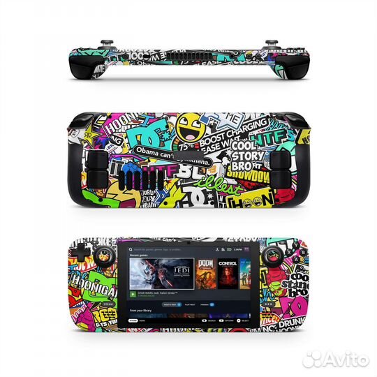 Valve Steam Deck защитная виниловая плёнка