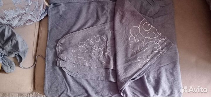 Слинг шарф Бамбук серый графит