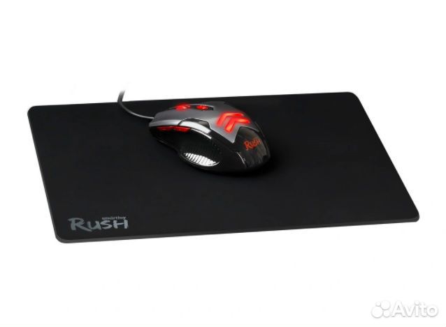 Игровой набор мышь+коврик Smartbuy Rush SBM-729g-k