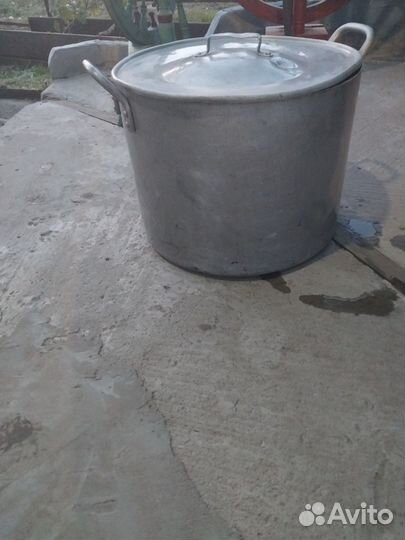 Кастрюля алюминиевая 40 литров СССР