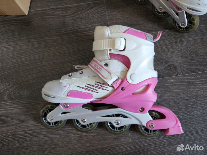 Ролики NRG L(38-41) + экипировка