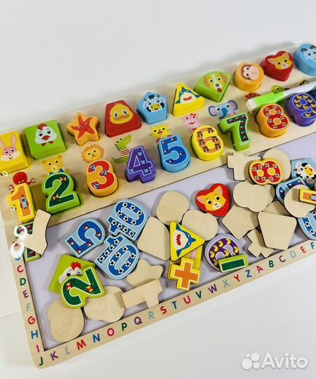 Доска сортер монтессори новая