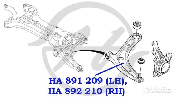 Рычаг подвески