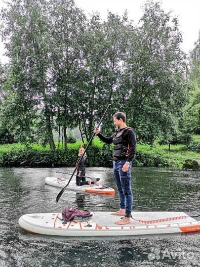 Прокат надувного сапборда SUP Shark 11'x34